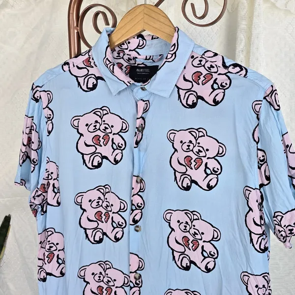 Camisa ursinhos viscose