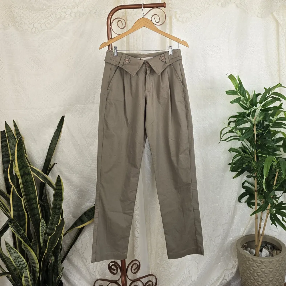 Calça cargo cáqui y2k