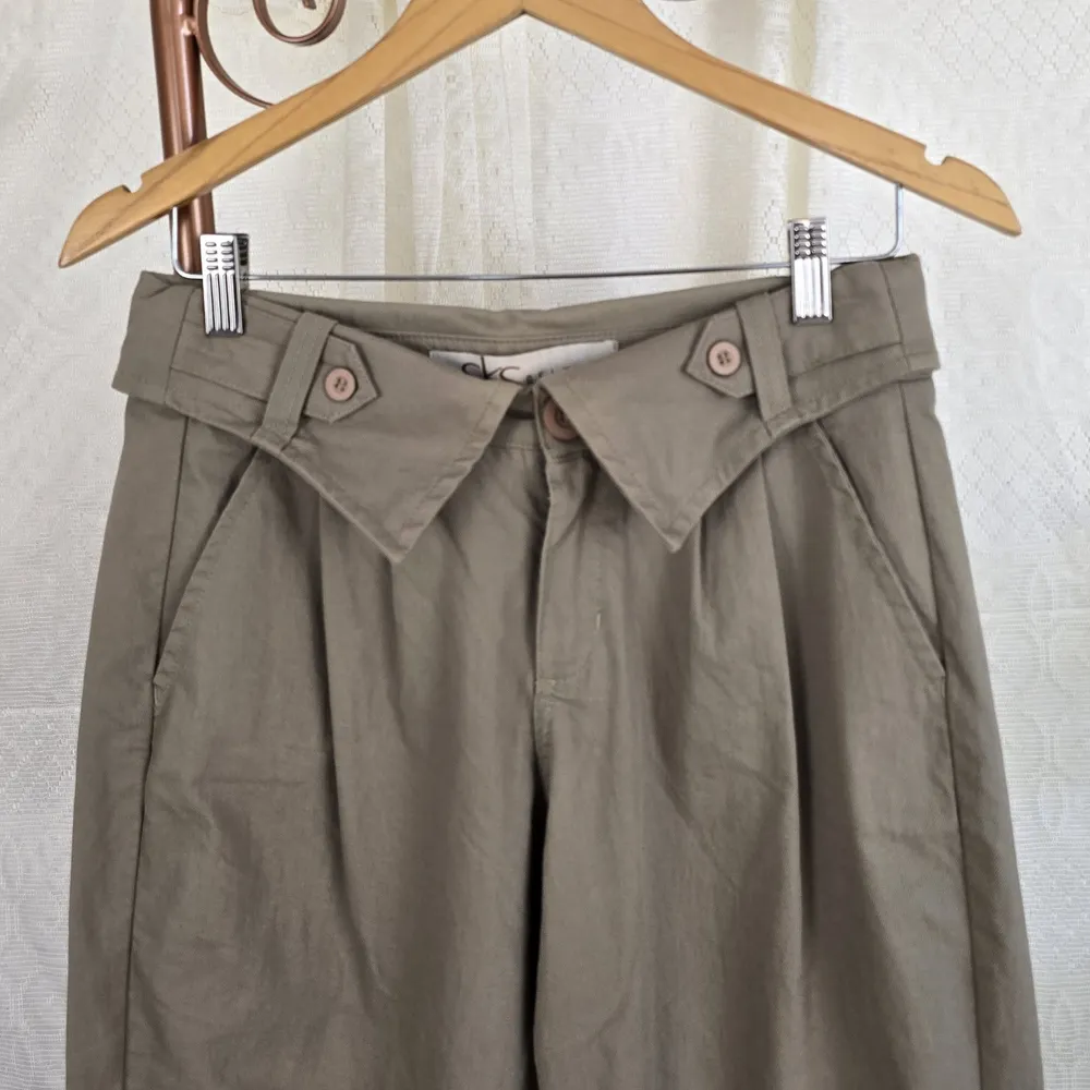 Calça cargo cáqui y2k