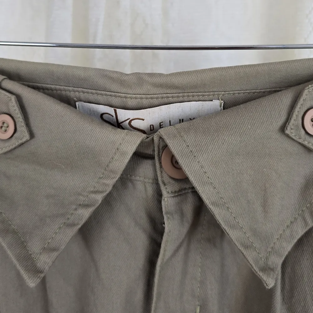 Calça cargo cáqui y2k
