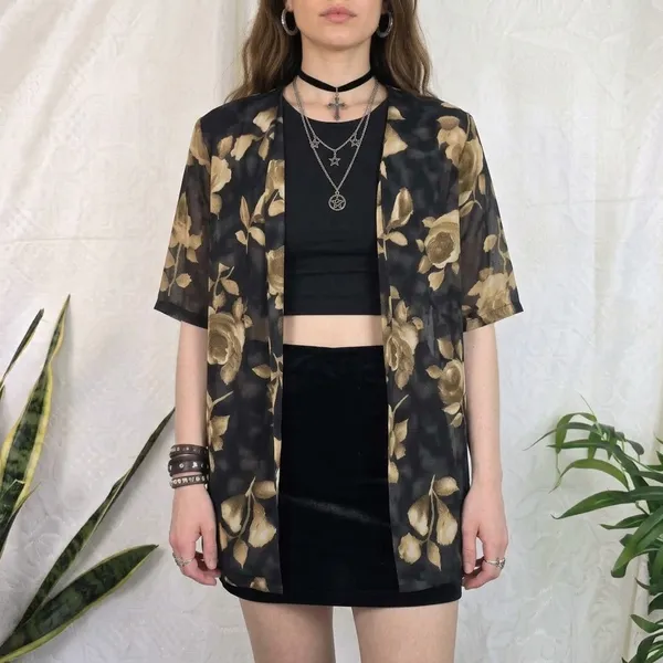 Kimono vintage alongado