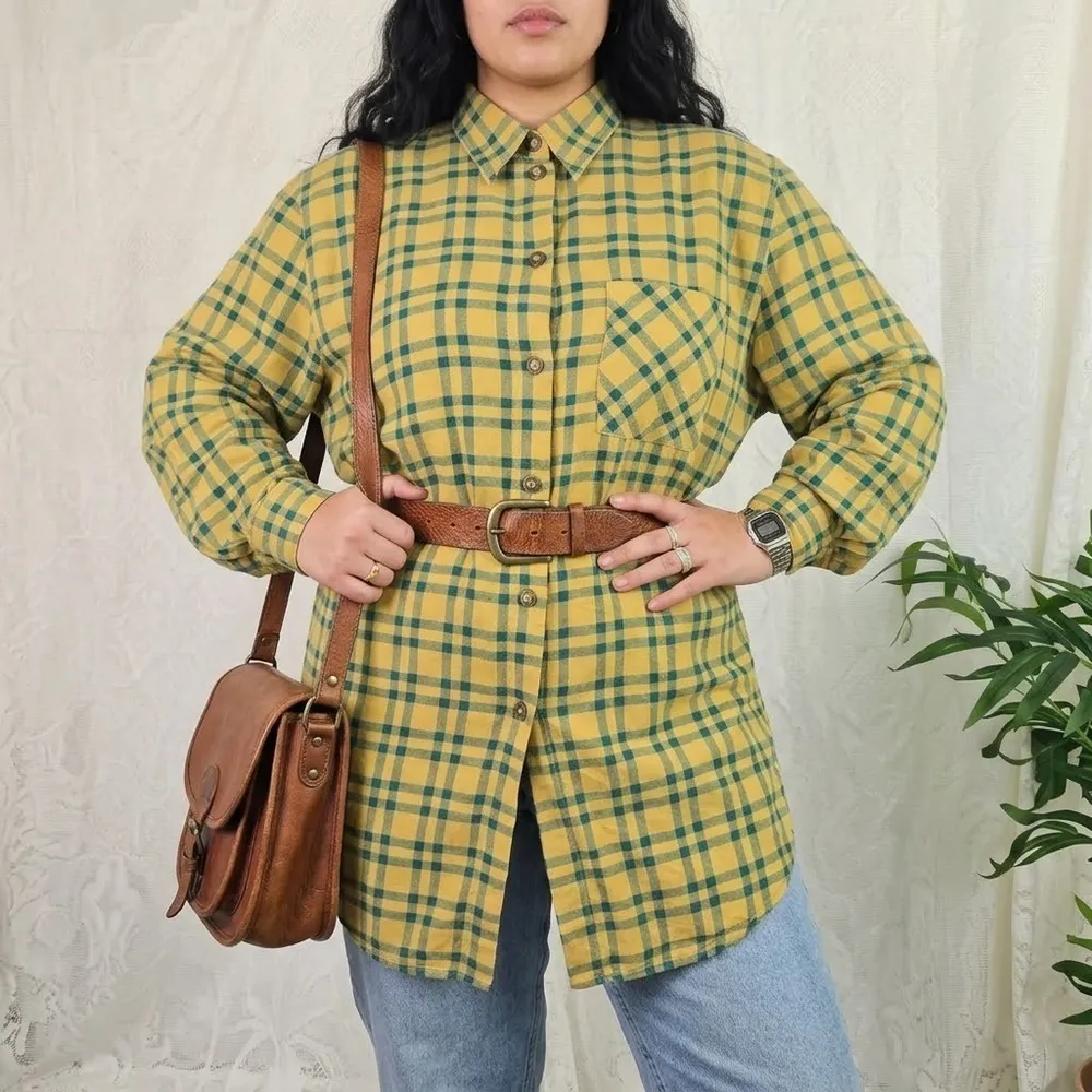 Camisa liocel vintage