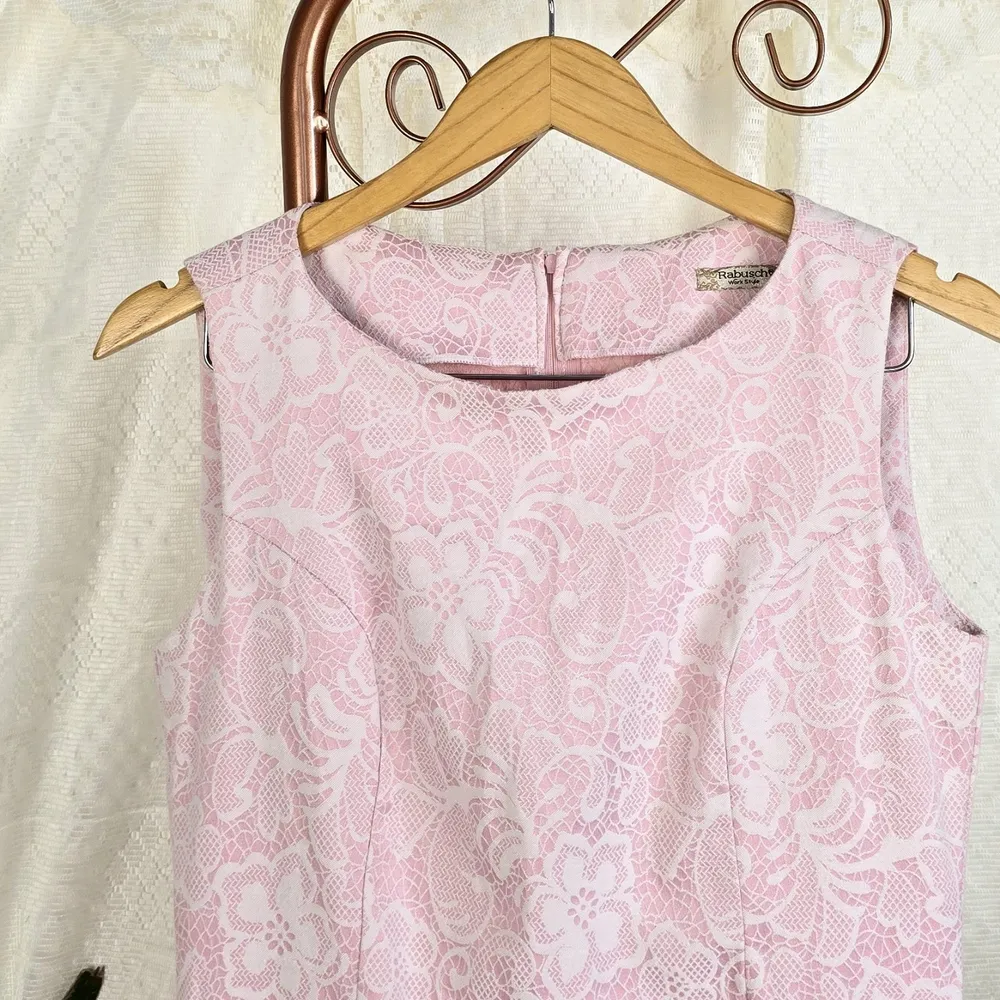 Vestido rosa social Rabusch