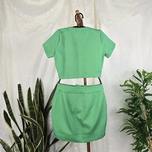 Conjunto verde social