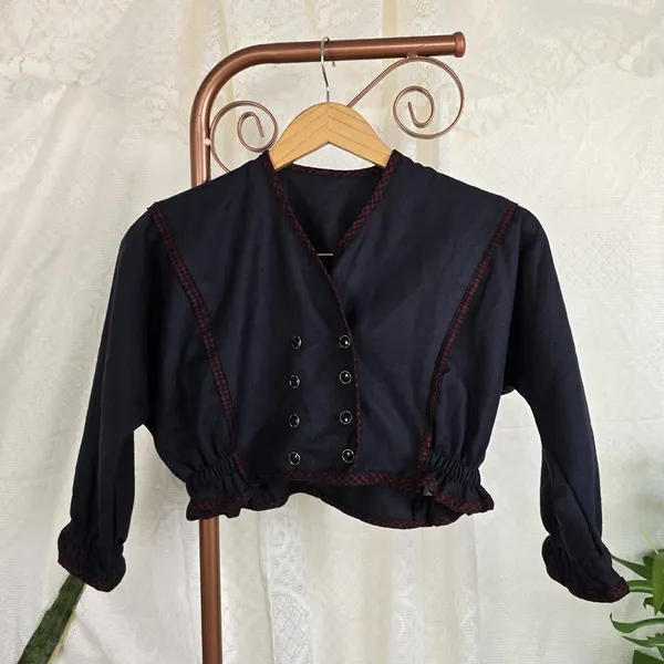 Blusa cropped vintage 80