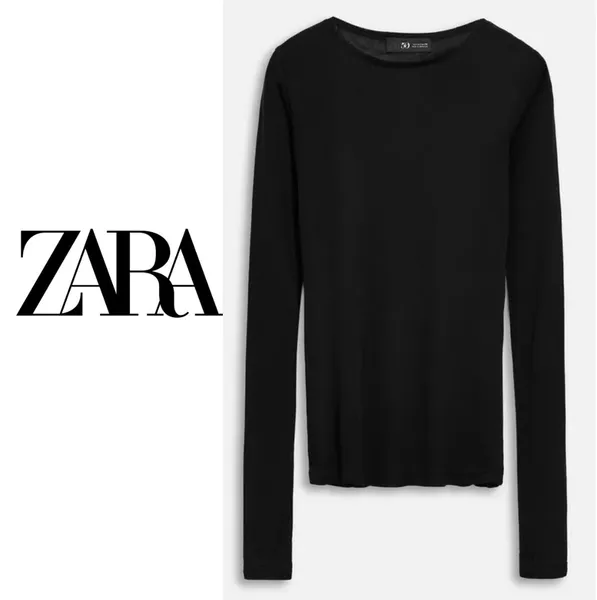 zara blusa com tag