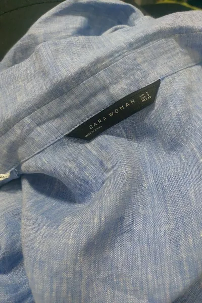 ZARA vestido linho