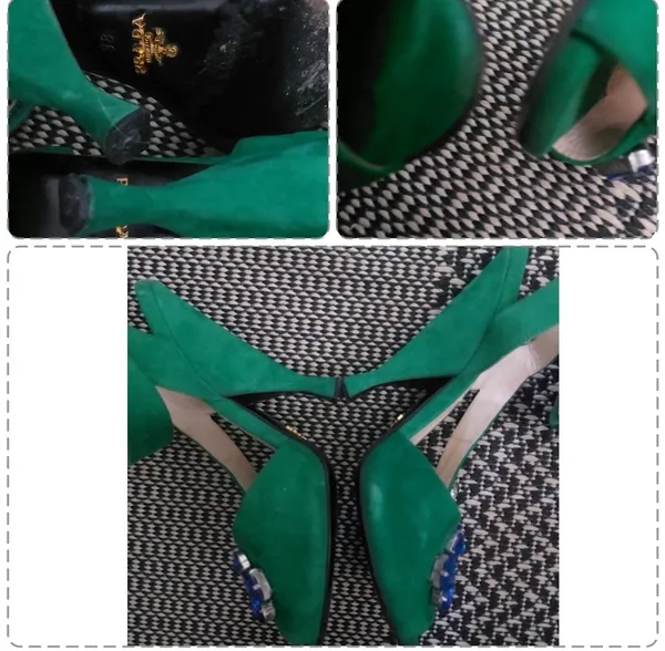 PRADA sandália original 36