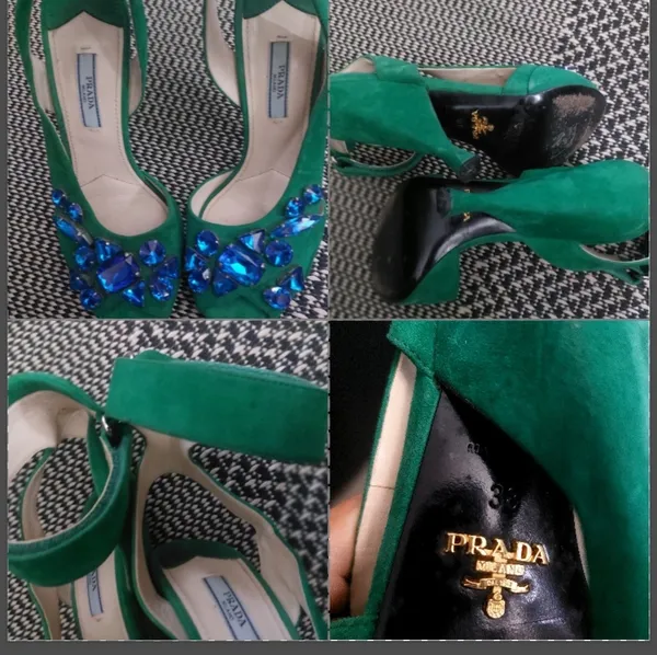 PRADA sandália original 36
