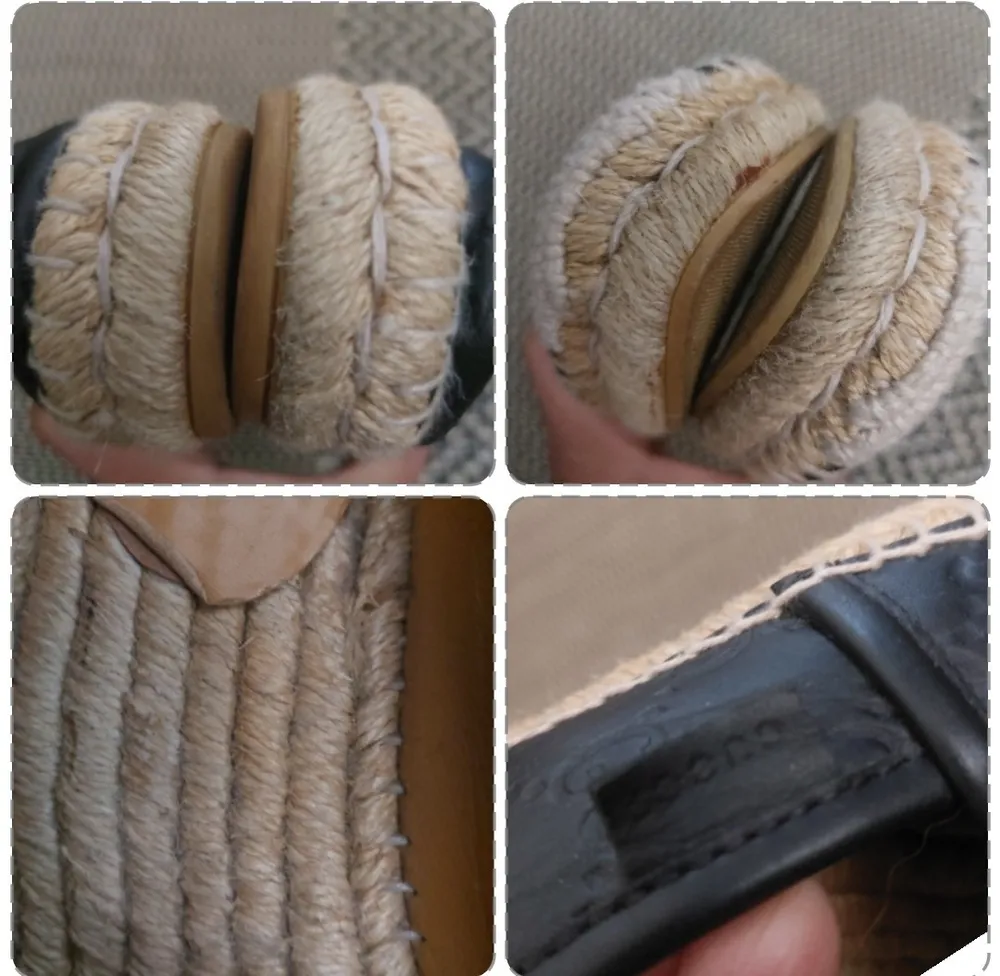 gucci espadrille couro