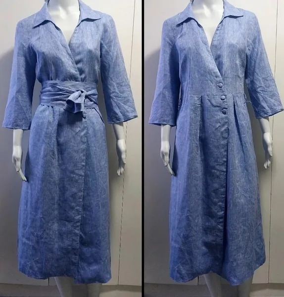 ZARA vestido linho