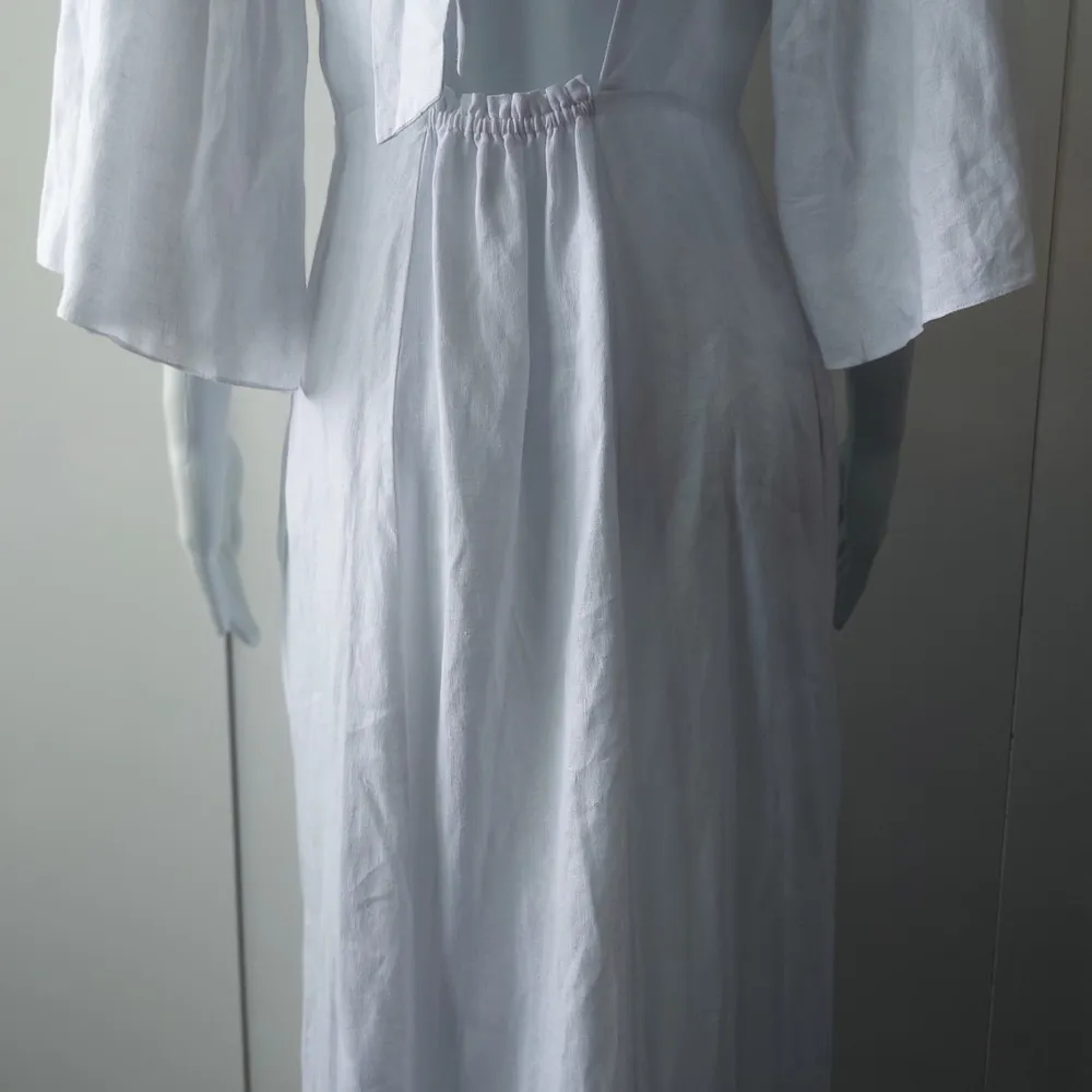 ANIMALE vestido alfaiataria linho