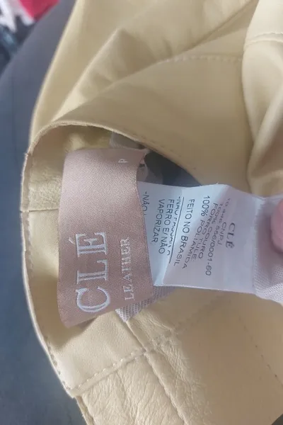 CLÉ  blusa couro