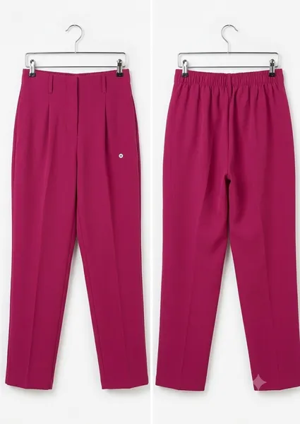 Calça feminina social pink