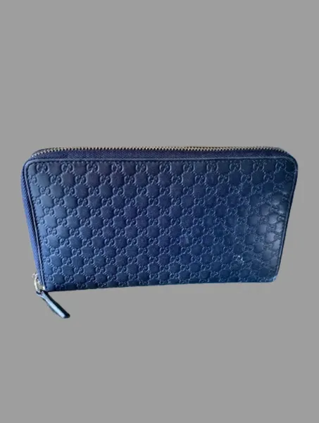 Carteira Gucci original em ótimo estado - marinho