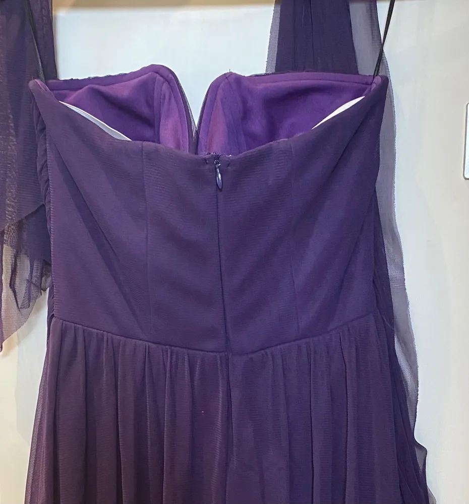 Vestido de tule curto, usado 1 x,  veste 38