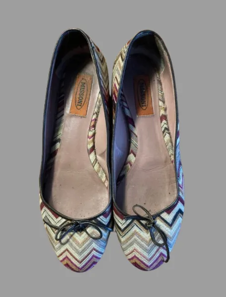 Sapatilha Missoni, 37 Brasil, impecável