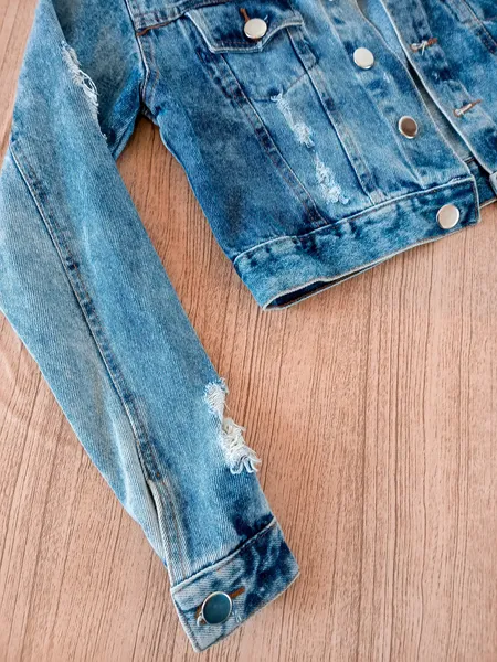 Jaquetinha jeans