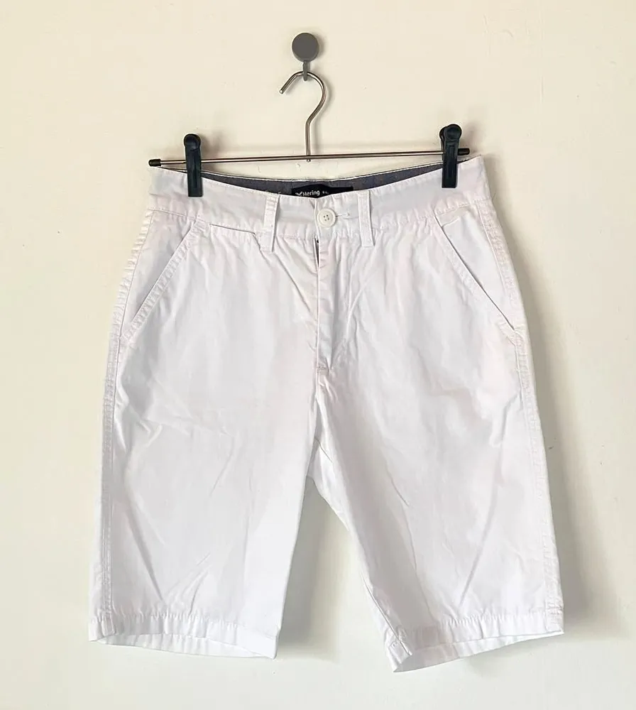 Bermuda sarja branca masculina Hering - tam. 36