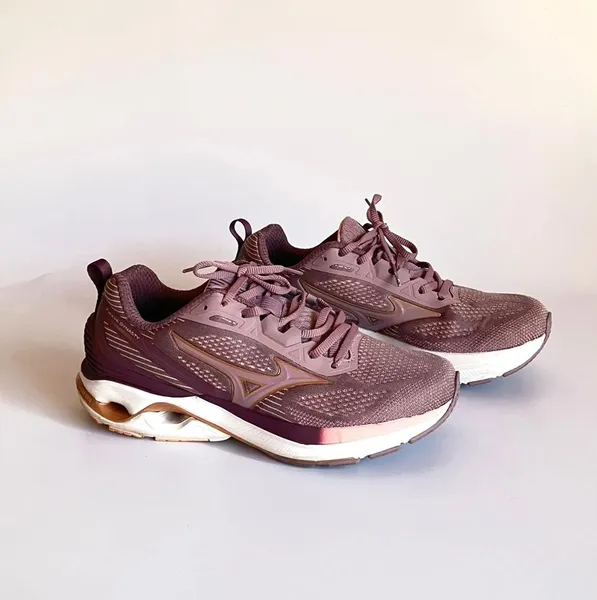 Tênis Mizuno Wave Dynasty 7 lavanda - 36