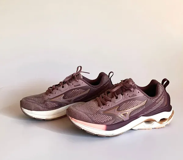 Tênis Mizuno Wave Dynasty 7 lavanda - 36