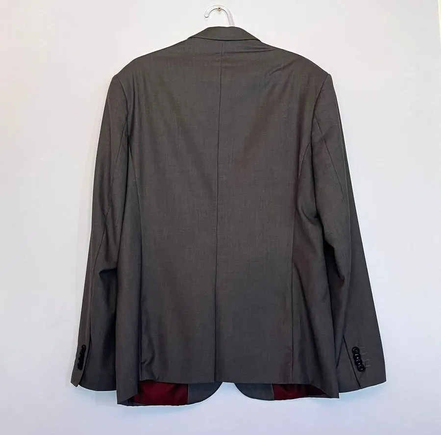 Blazer Masculino Tng Slim Fit Cinza Grafite - Tam. 48