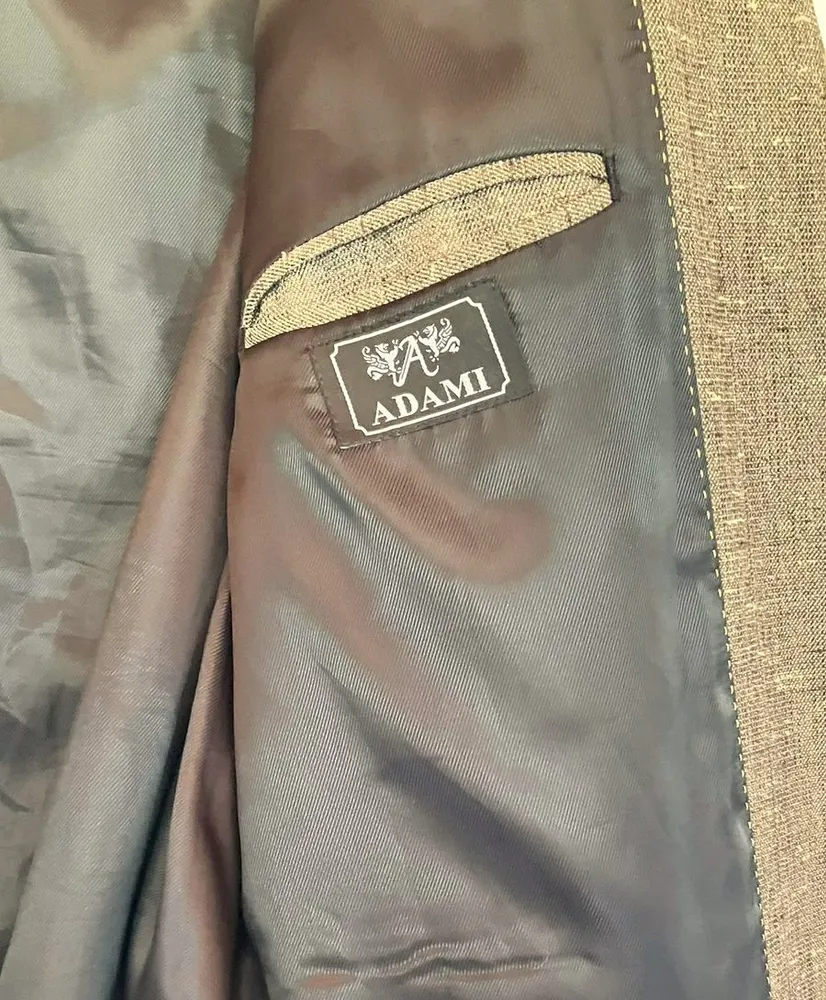 Blazer Adami Vintage Marrom Mescla - Tam. 58