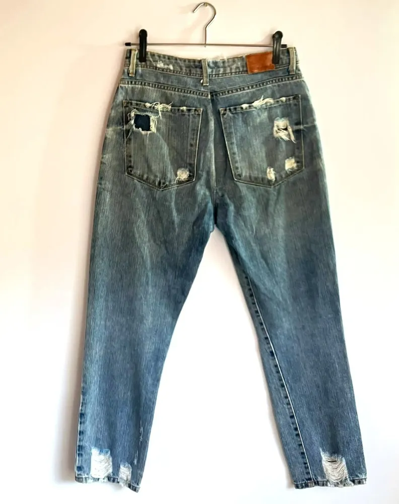 Calça Jeans Le Lis Blanc Destroyed Original - 38