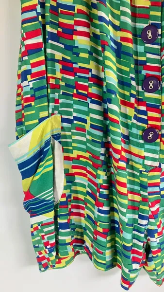 Macaquinho Absolutti Vintage Colorblock - M