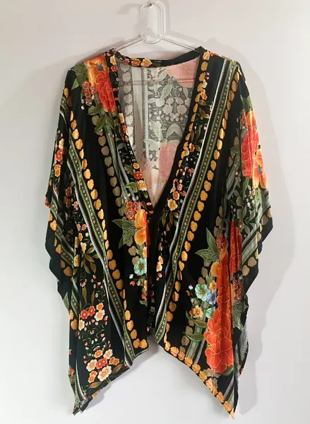 Kimono Floral Boho - Tam. único