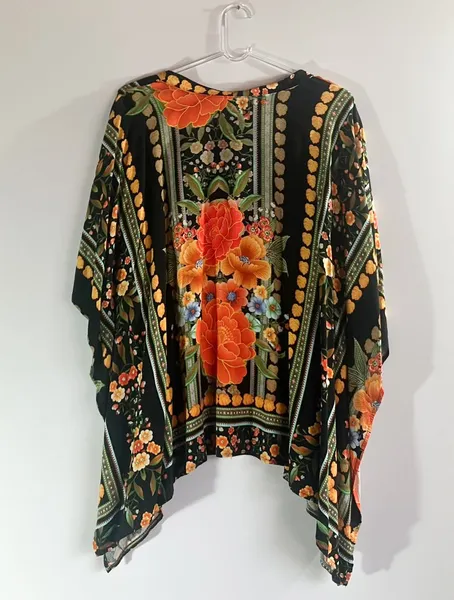 Kimono Floral Boho - Tam. único