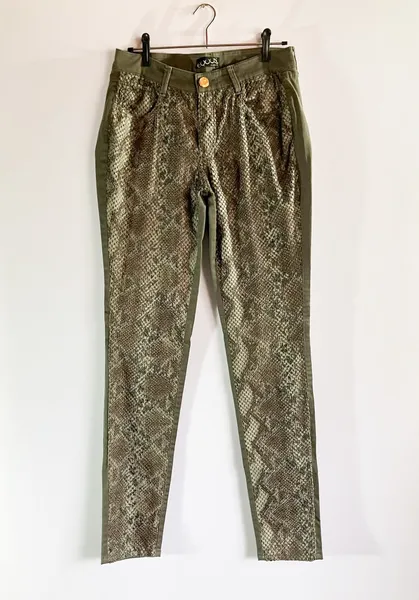 Calça Skinny Equus Verde Oliva & Cobra - 44