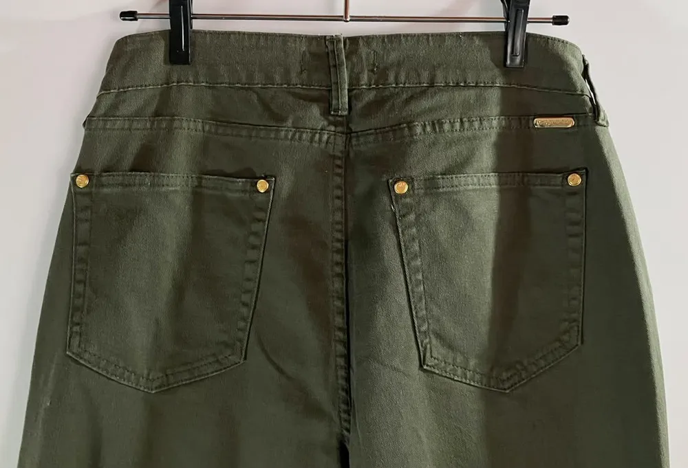 Calça Skinny Equus Verde Oliva & Cobra - 44