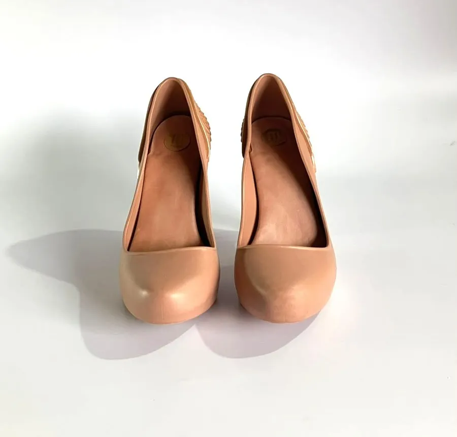 Sapato Melissa Salto Alto Incense Asas Nude - 36