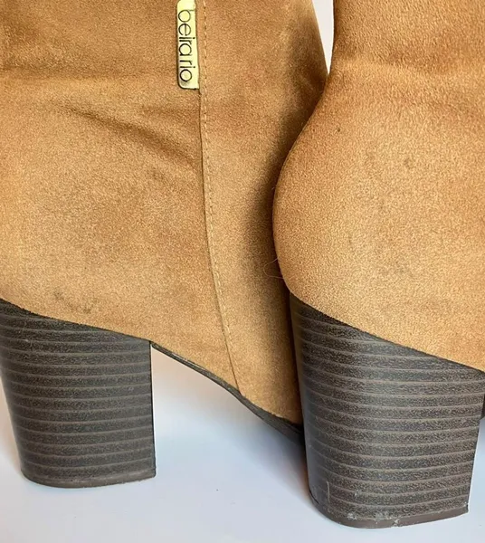 Bota Ankle Boot Camurça Beira Rio Caramelo - 36