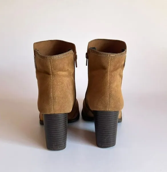Bota Ankle Boot Camurça Beira Rio Caramelo - 36
