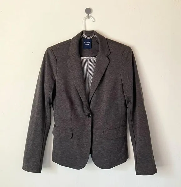 Blazer Cinza esMcla Alfaiataria - P
