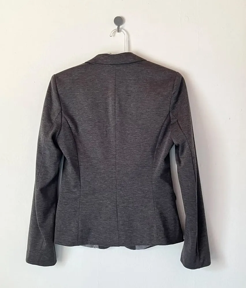 Blazer Cinza esMcla Alfaiataria - P