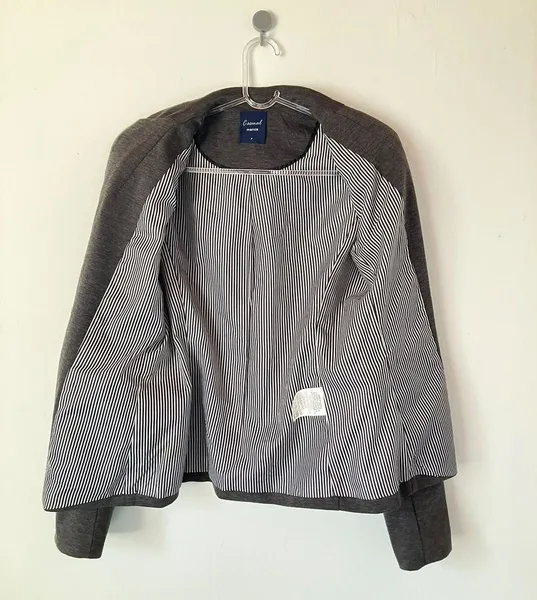 Blazer Cinza esMcla Alfaiataria - P