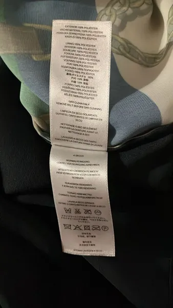 Vestido Michael Kors Reto Estampa Correntes - M