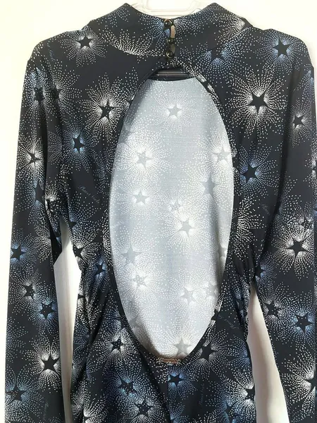 Vestido Midi Planet Girls Estrelas Costas Nuas - M