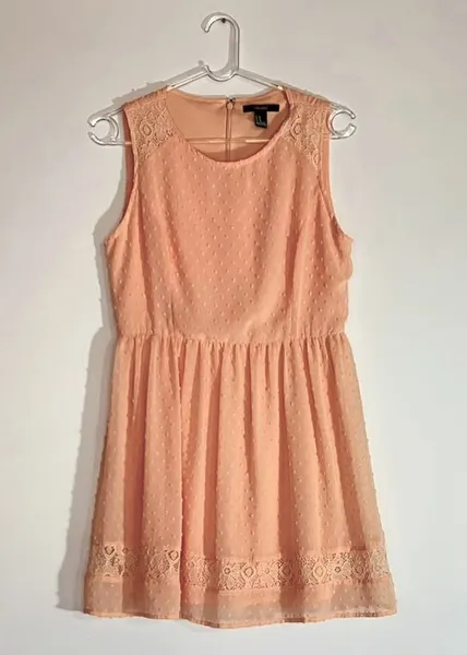 Vestido Forever 21 Pêssego - tam. M