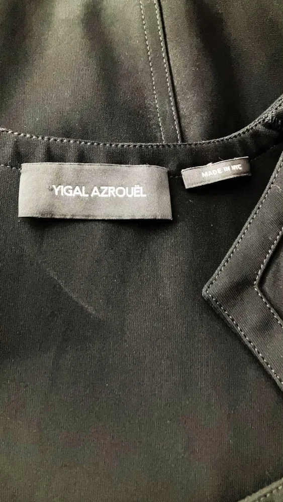 Vestido Yigal Azrouel Tubinho Preto - P
