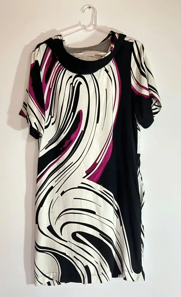 Vestido Midi Com Capuz e Bolsos -M