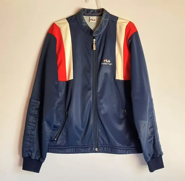 Jaqueta Fila Vintage Azul - M