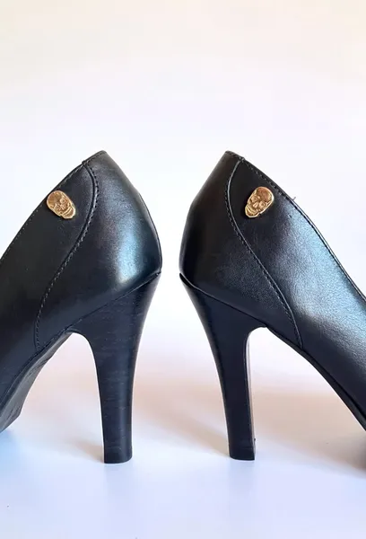Scarpin Alexandre Herchcovitch Couro Preto - 36