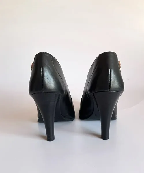 Scarpin Alexandre Herchcovitch Couro Preto - 36