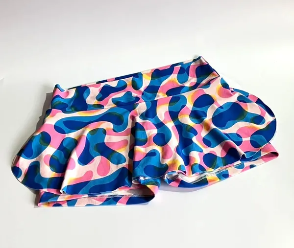 Short Saia Abstrato - G2