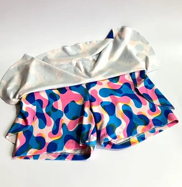 Short Saia Abstrato - G2
