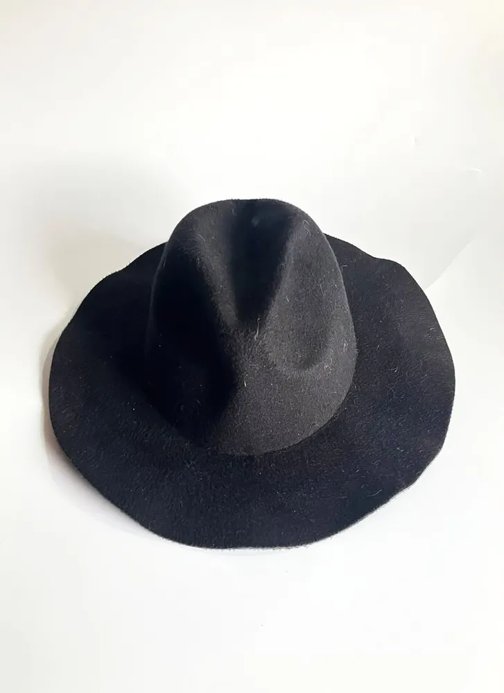 Chapéu Fedora Feltro Preto